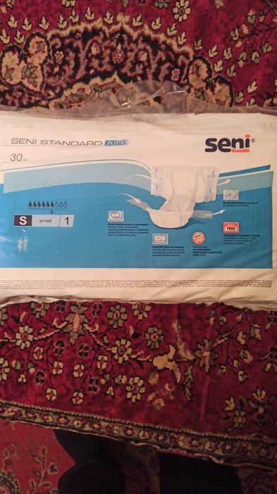 Памперсы Seni s  и Solo xs