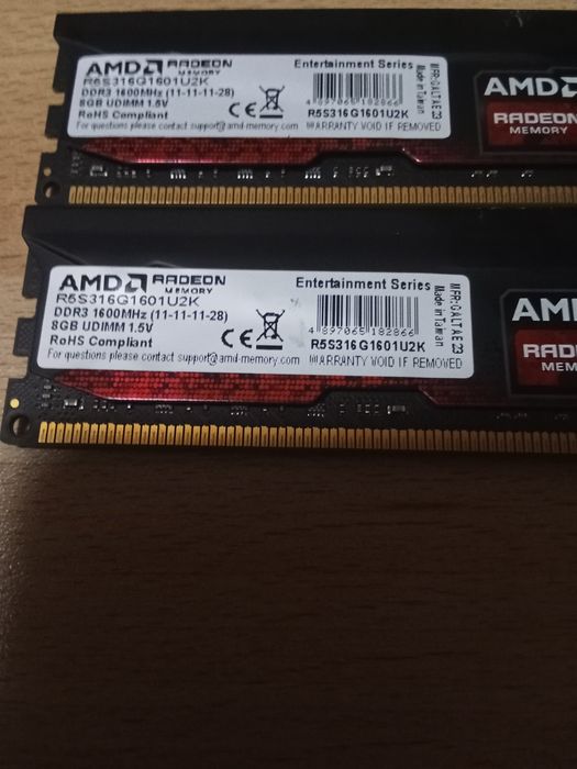 Оперативная память DDR3 8GB