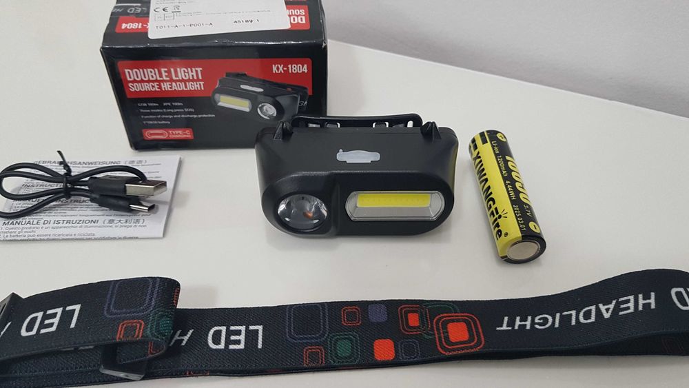 Нов челник с нов батерия 18650 mAh