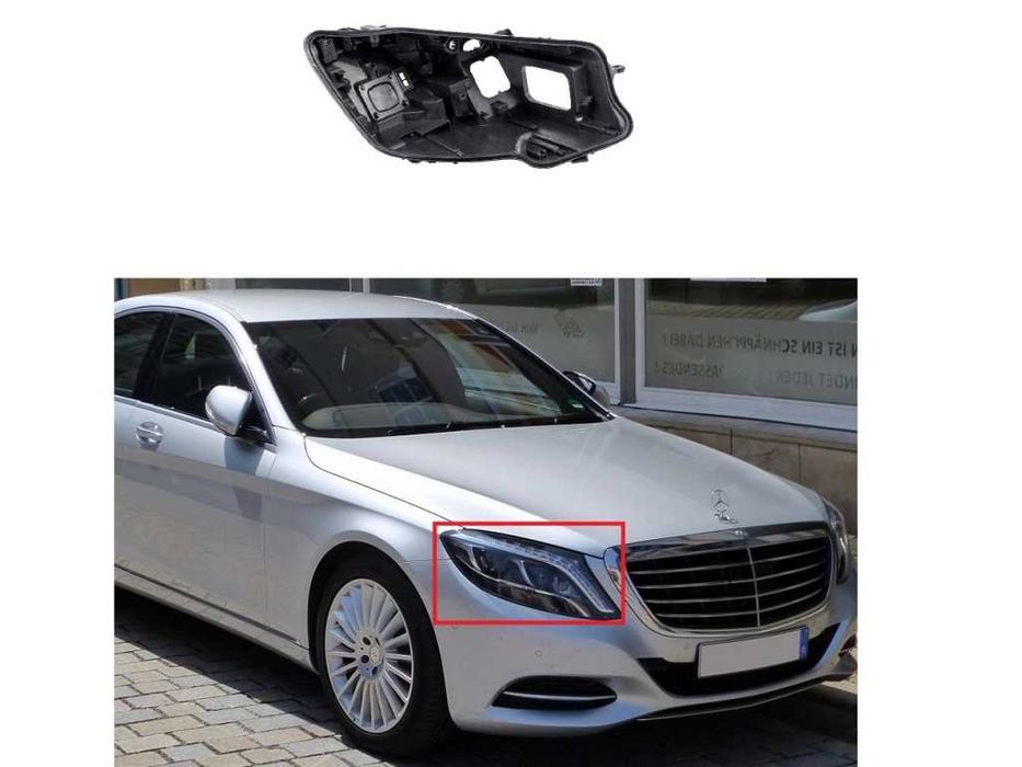 Mercedes S-Class W222 основа ( корпус ) за фар