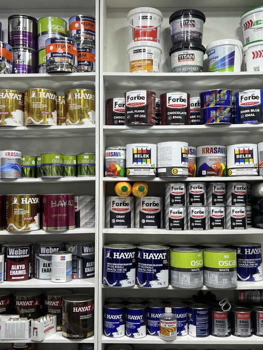 Краски всех видов