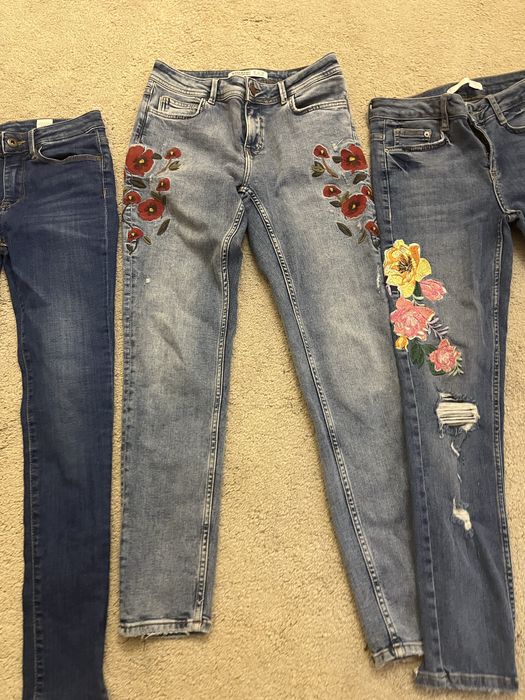Продаются женские брюки модные zara отличная состояние. 5 штук