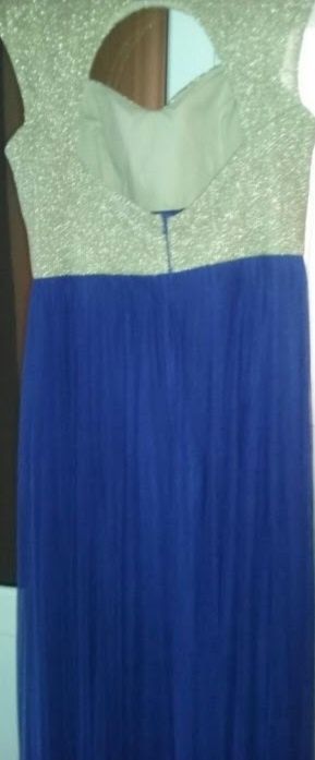 Rochie lunga albastra