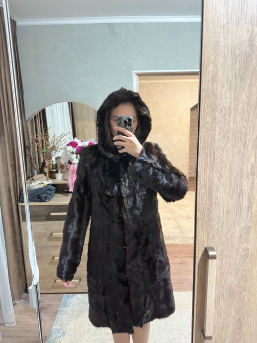 Шуба норковая б/у