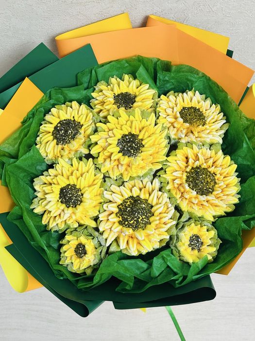 Съедобный букет из зефира