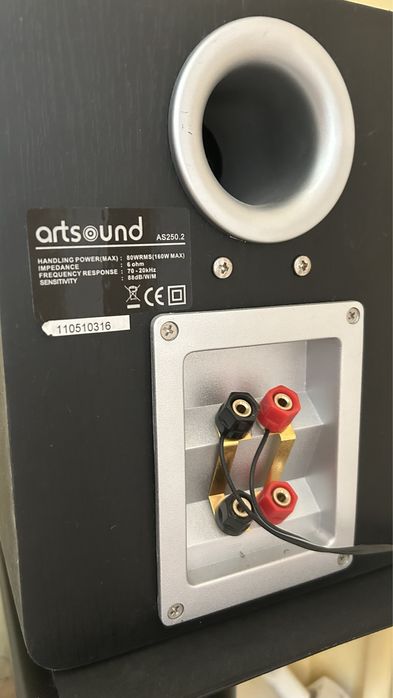 Тонколони,букшелфи Artsound и стойки