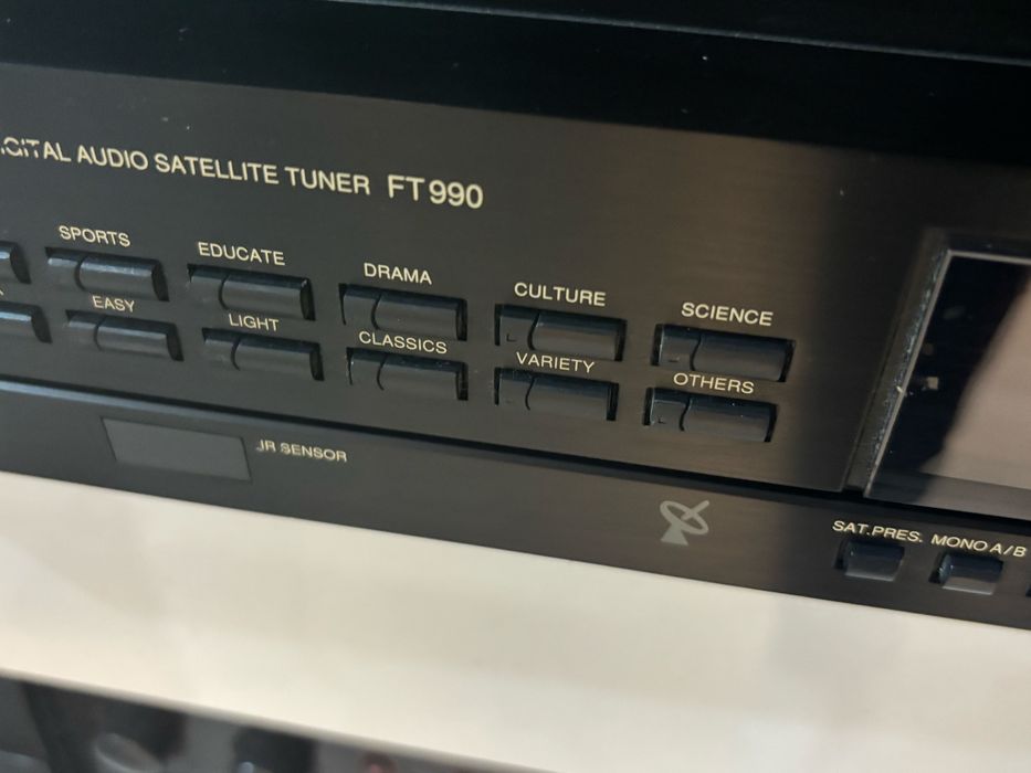Tuner Philips FT990 digital satelit tuner Denon TU-245 RDS