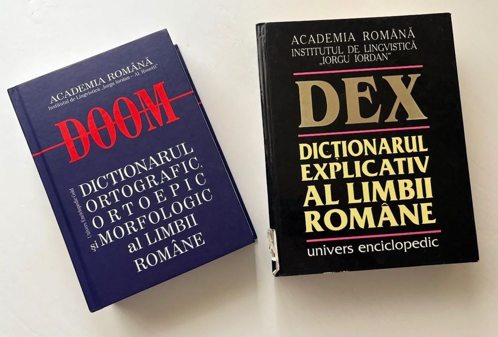 DEX / DOOM, dictionar explicativ, ortografic etc.