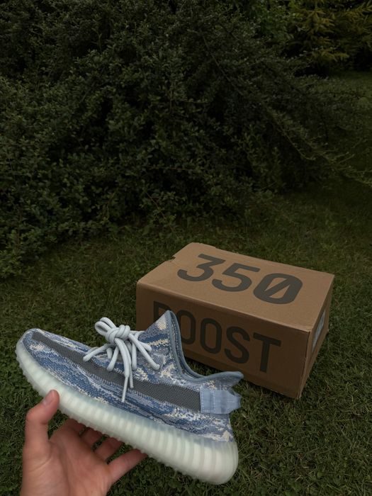Adidasi Yeezy 350 V2 Frost Blue / Premium