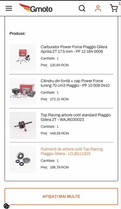 vand piaggio nrg mc3