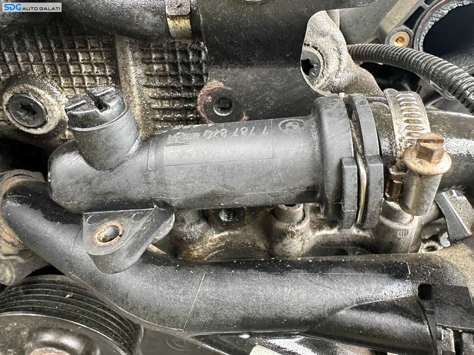 Carcasa Corp Termostat BMW Seria 5 E60 E61 2.0 D M47 2004 - 2011 Cod 7787870 [C7172]