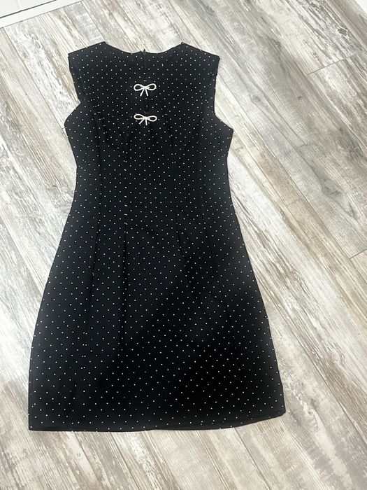 Черна къса рокля