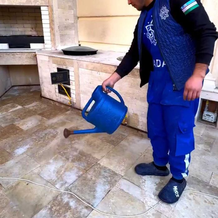 Чистка брусчатки и плитки | Bruschatka va kafel tozalash | Ташкент