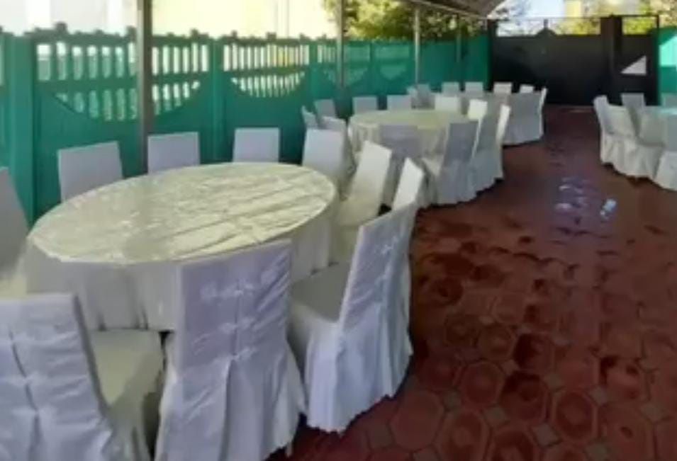 Аренда стол стулья посуда