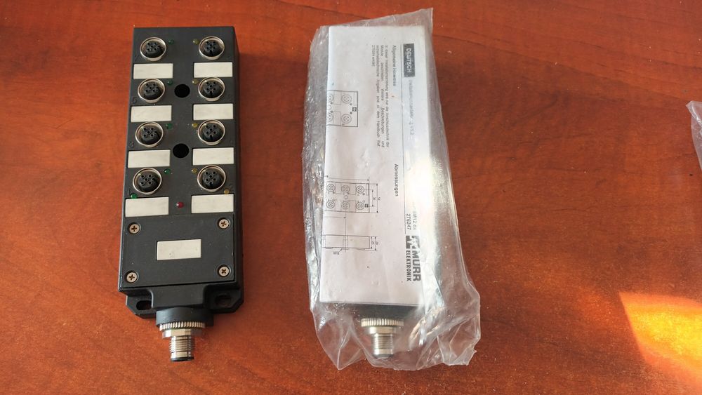 Distribuitor senzor 8 întrări MURR 276247 automatizări.  Similar  IFM