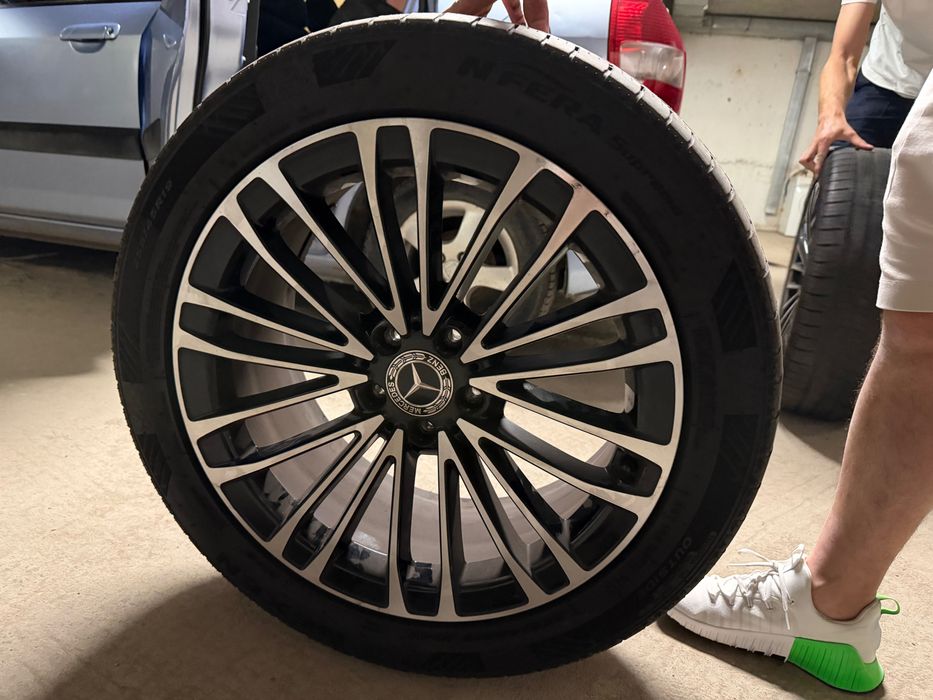 Оригинални джанти Mercedes W223 19” + гуми Nexen 255/45 R19