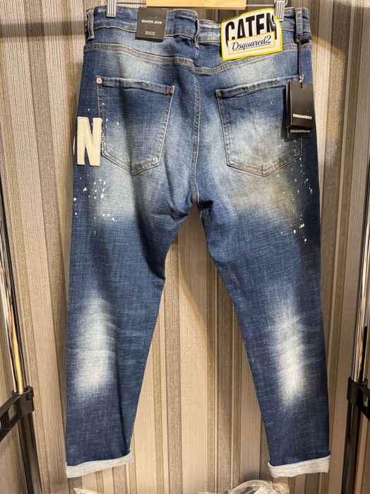 Blugi Dsquared2 albastru premium