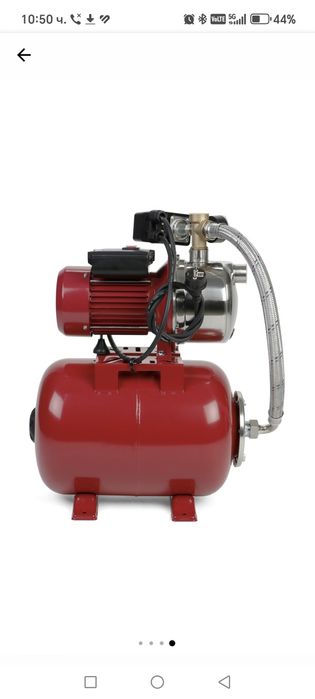 Хидрофор 24L Steinhaus PRO-BOO24I, 1100W, 4600 л/ч, 4.5 bar, Иноксова