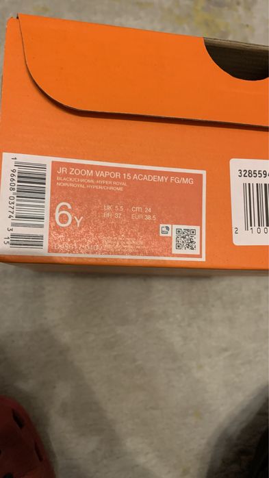 Ghete fotbal Nike air Mercurial Vapor 15 - size 38.5