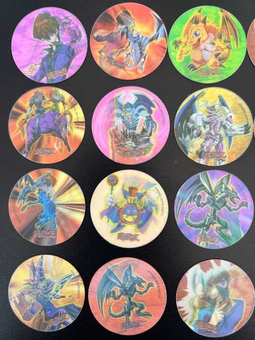 Ретро Yu-Gi-Oh! Boomer Tazos – Колекция от 24 бр. (Ю-Ги-О Погс)