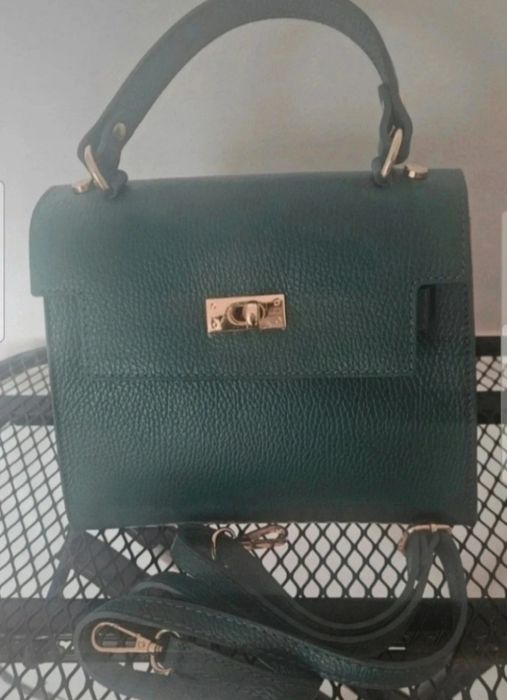 Geantă damă nouă superbă din piele naturala Made in Italy