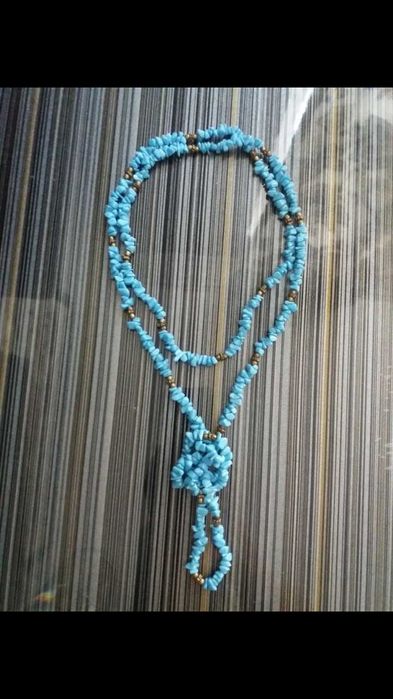 Ожерелье бирюза / бусы на подарок