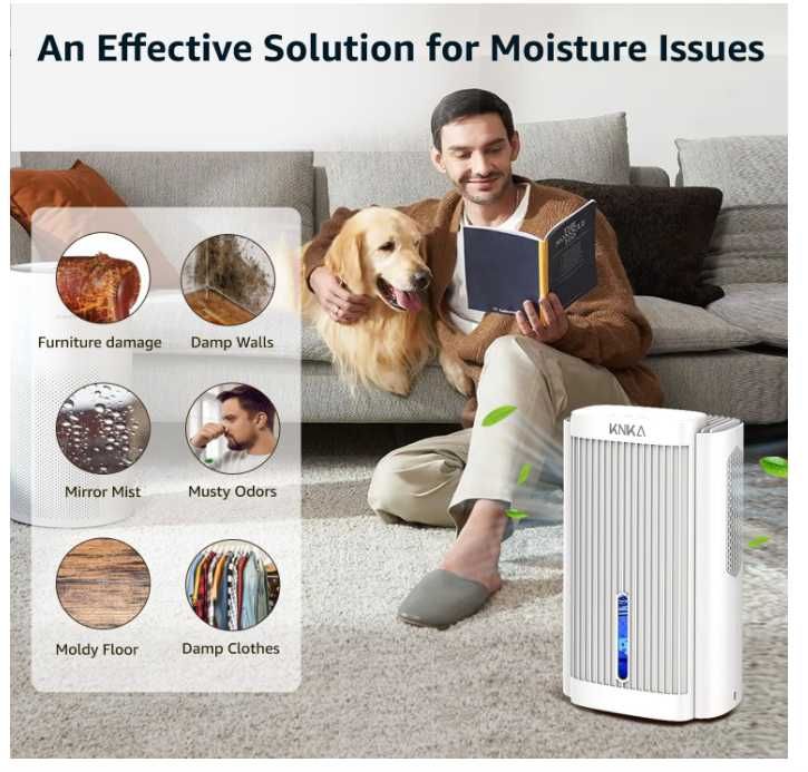 Dezumidificator KNKA CS06 Alb si Nergu Amazon Germania