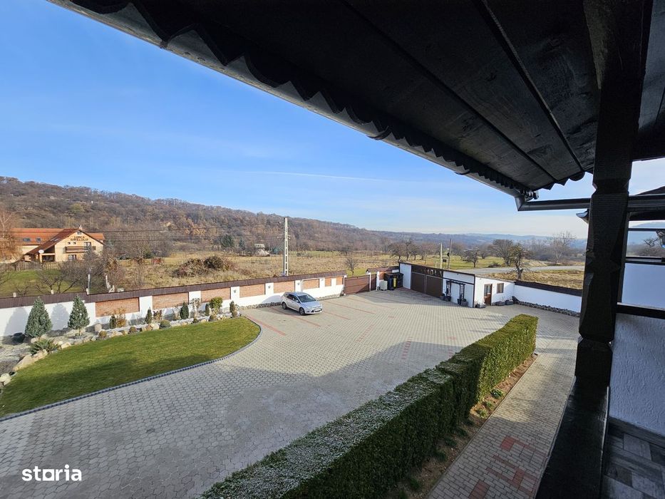 Pensiune+VILA, NOU: Casa Elena Sibiel, Terasa, Garaj, Renovata|VIDEO
