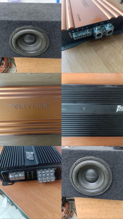 Продам готовый саб с двумя усилителями