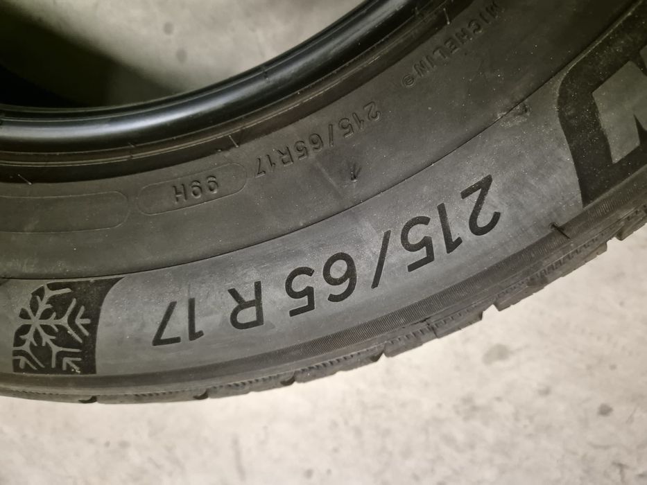 4 anvelope iarna Michelin Pilot Alpin 5 215 65 17 stare buna