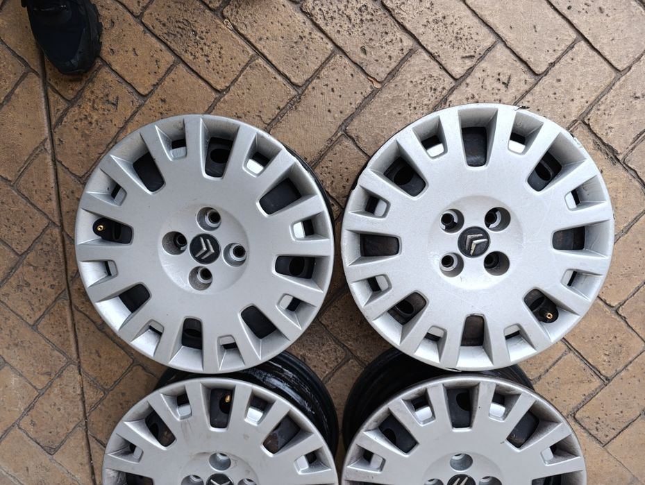 Стоманени джанти 4х98 15 цола Ситроен, Фиат