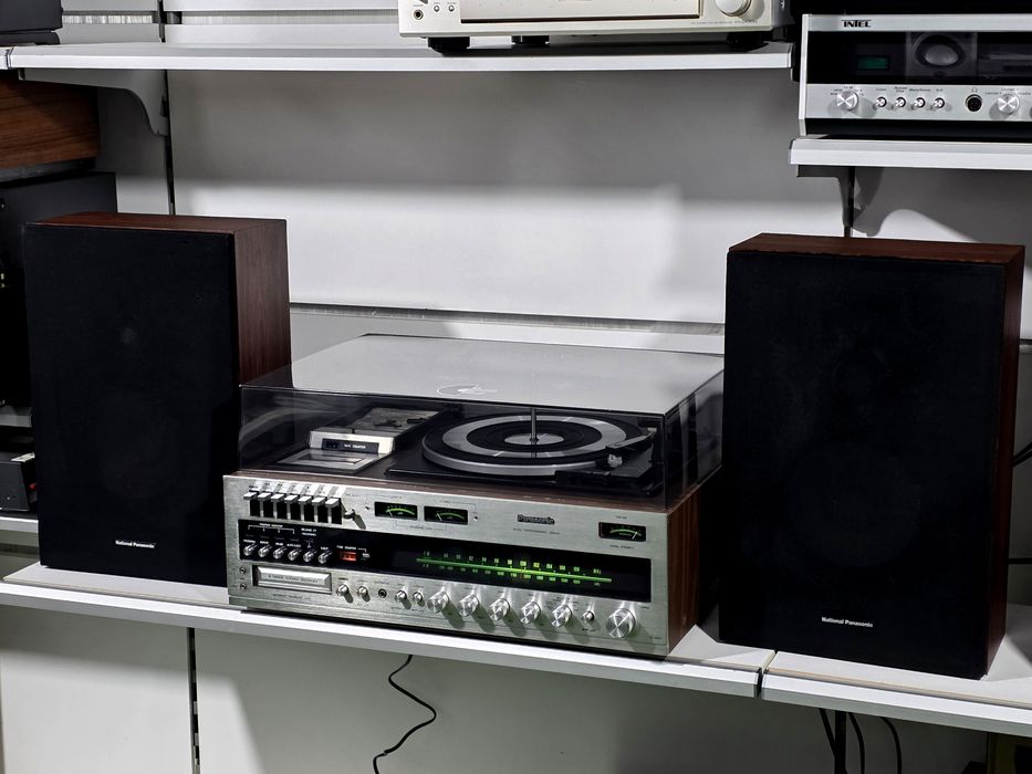 Sistem audio PANASONIC SE-4007, Pick-up, deck,radio, casetofon 8 track
