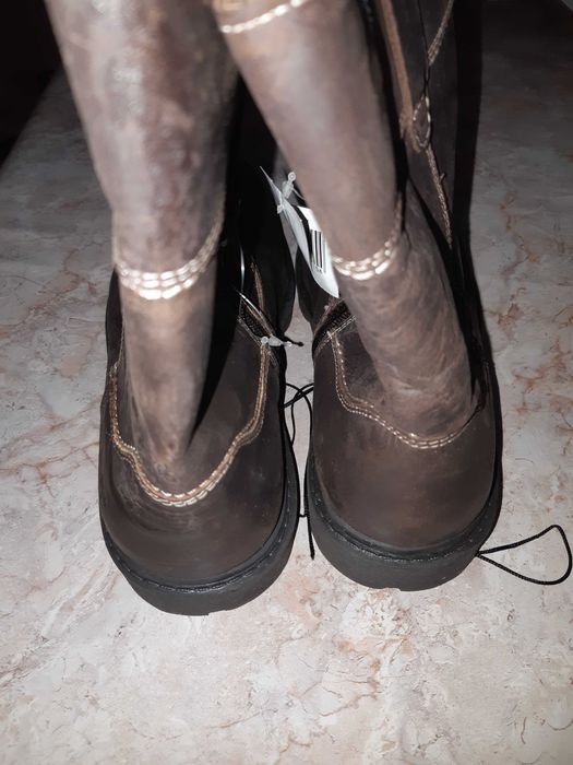 cizme barbatesti piele