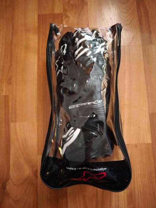 Manusi de piele Noi Negre Marime M Motocicleta Scooter ATV Moto