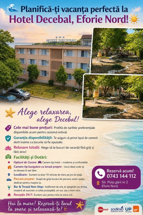 Cazare eforie nord - Hotel Decebal Bungalow