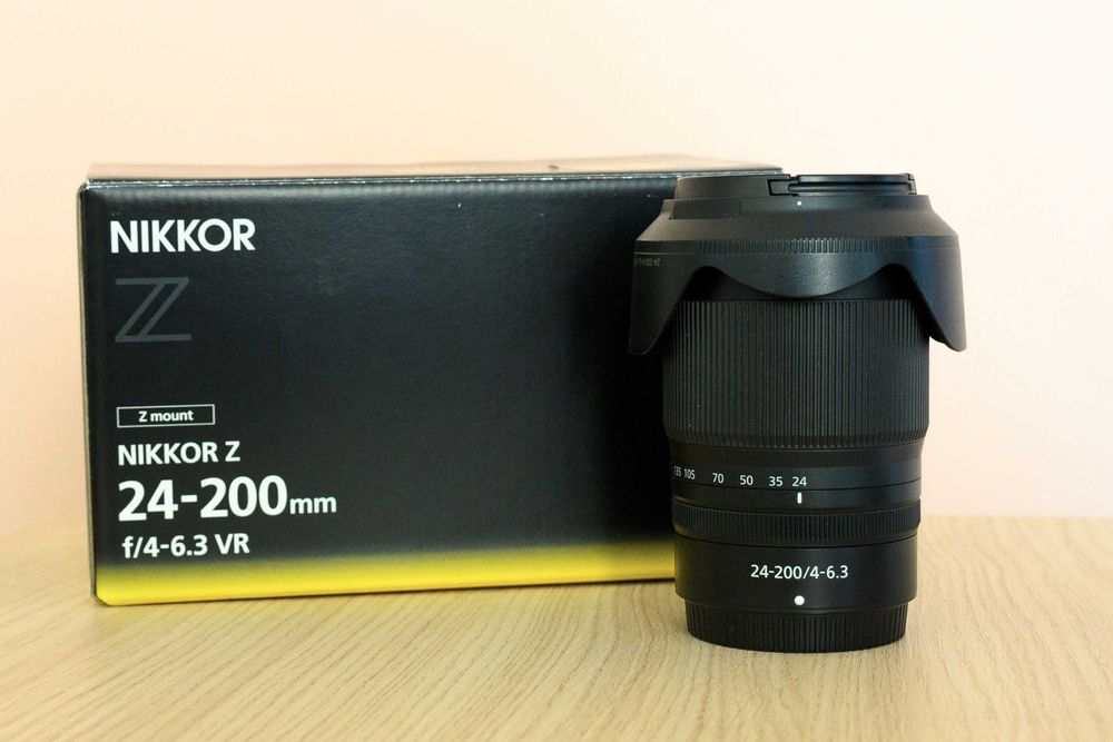 Nikon Z 24-200mm Obiectiv Foto Mirrorless F4-6.3 VR