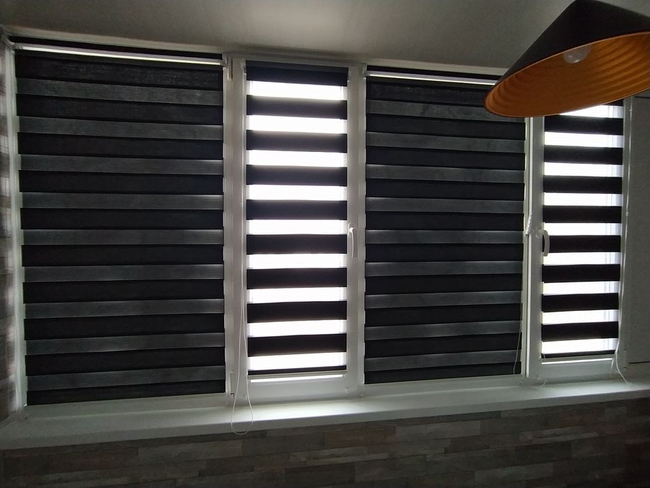 Ролл шторы день ночь