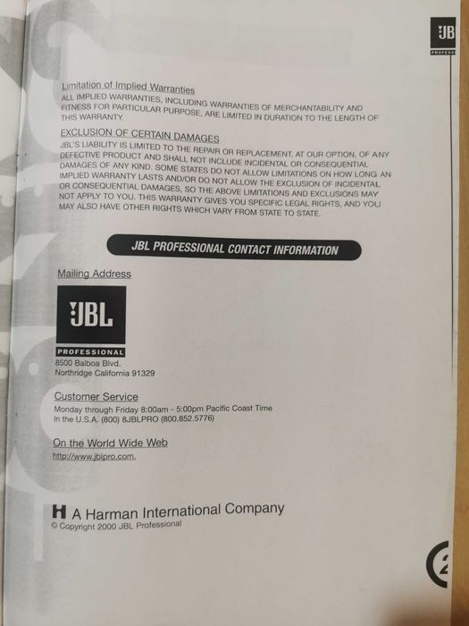 Активни тонколони *JBL EON 15 G2 - 2 бр.*