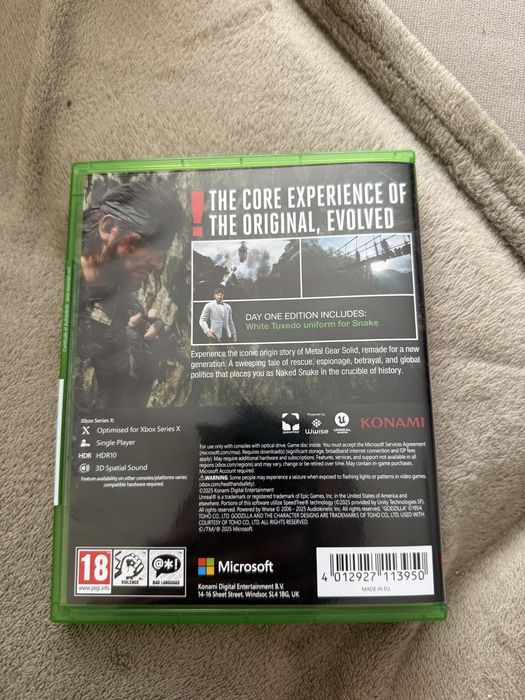 Vand joc Metal gear solid delta Snake Eater pentru Xbox series X
