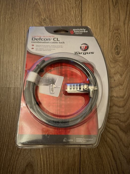 Targus Defcon CL Combination Cable Lock