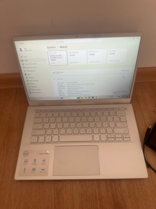 Dell vostro 14 5401 procesor i5 1035g1 ram 16gb ddr4 ssd512