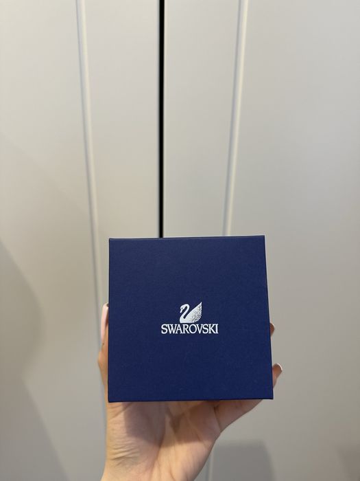 swarovski голямо сърце колие