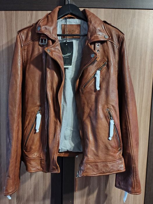 Geaca piele, NOUA, mărime L, 380