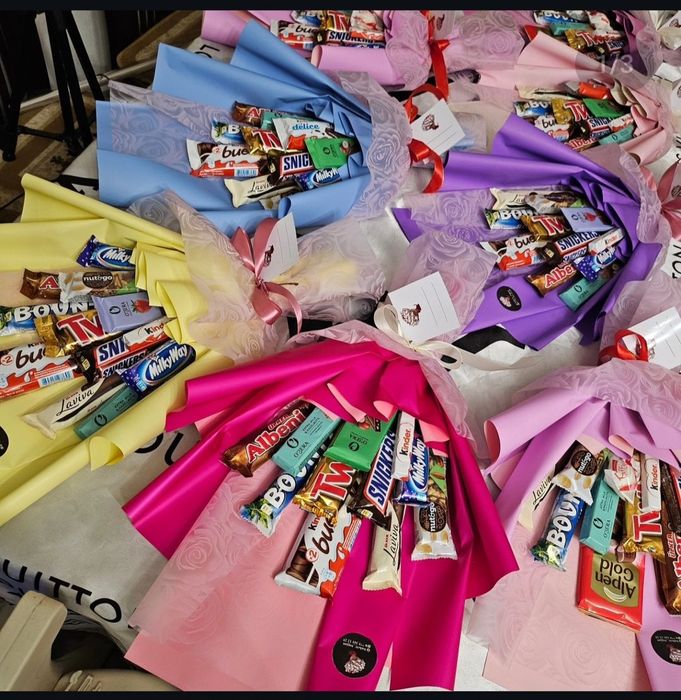 Букет из конфет, сладкий букет