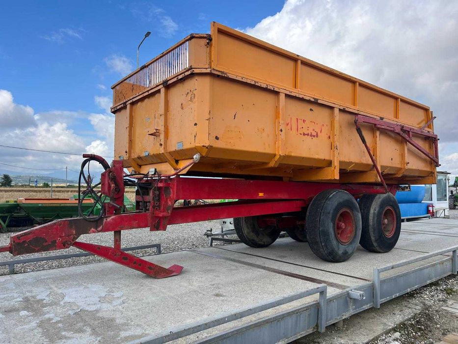 Miedema тандем самосвално ремарке – 12,5 тона