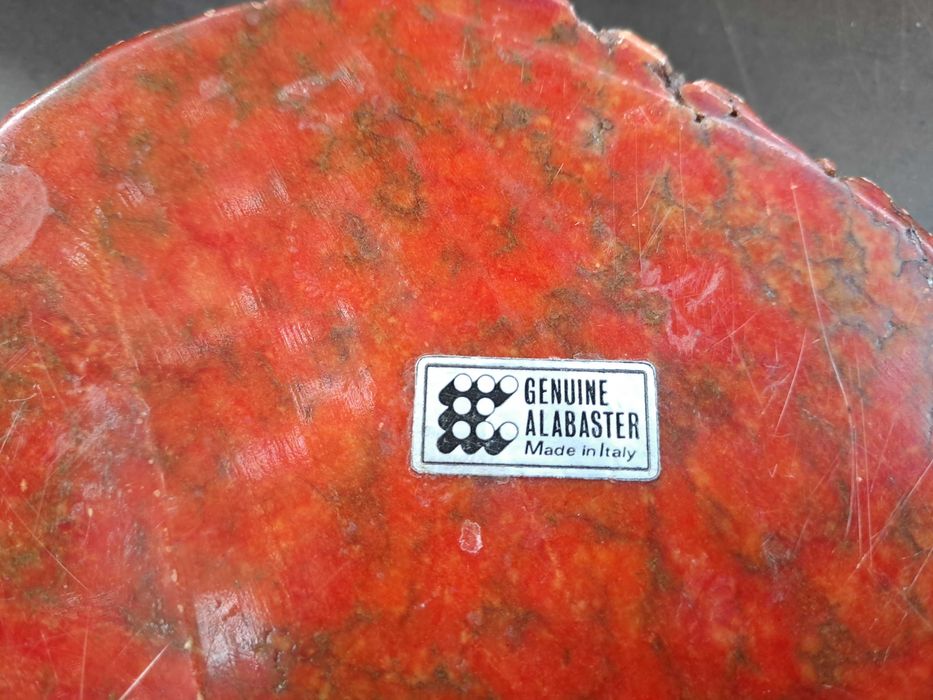 alabastru verde Romano Bianchi scrumiera onix cadou