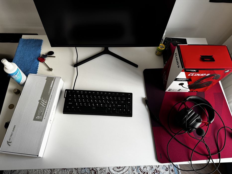 Стол компьютерный Лофт, 110х70x75 см, белый