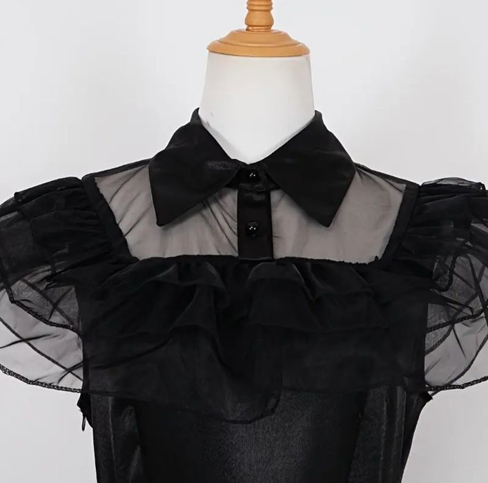 Платье Уэнсдей на рост 146-150 см