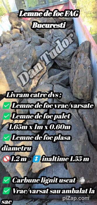 Depozit lemne de foc autorizat , cu lemne de foc de calitate 10%