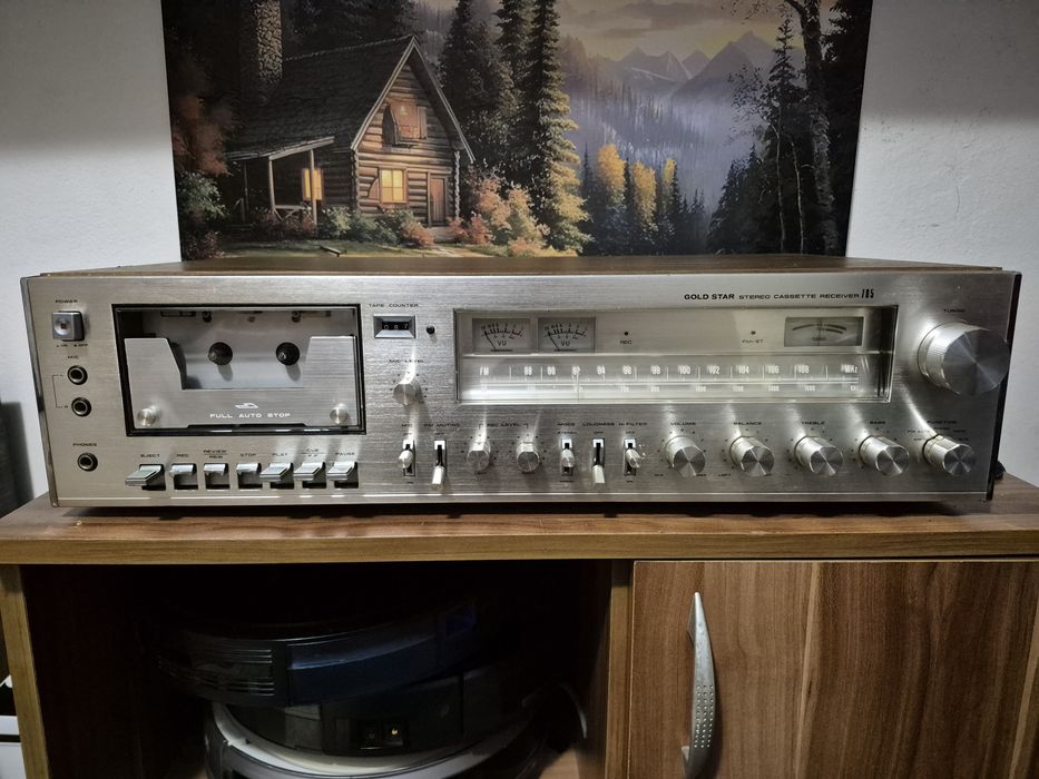 Gold Star Amplituner stereo caset